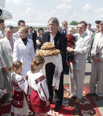 Ющенко в Запорожье