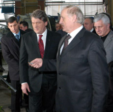 Ющенко и Богуслаев на Мотор-Січі